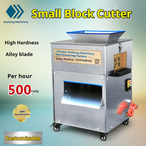 Đa chức năng nhỏ điện thịt cắt khối Máy tươi thịt cắt lát và Cube máy để bán - Product Image 2