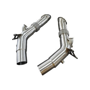 コンタクトステンレス钢ダウンパイプ用フェラーリSF 90排気ダウンパイプ - Product Image 6