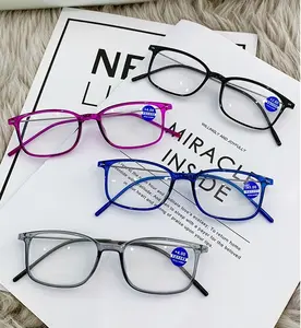 2022 New design wholesale factory fashion bifocal reading glasses women men comfortable light reading eye glasses in stock