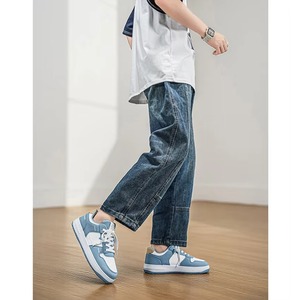 Zapatillas Deportivas de Plataforma de Dos Tonos para Hombre, Zapatos Casuales Antideslizantes para Caminar y Patinar - Product Image 5