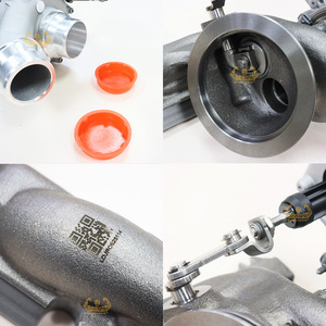 Turbocompressore Completo per Parti Motore Auto <span class=keywords><strong>BMW</strong></span> <span class=keywords><strong>F20</strong></span> F23 F22 11657633795 11655A14817 11659895980 <span class=keywords><strong>Turbo</strong></span> Motore in Ferro - Product Image 4