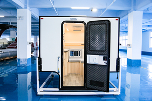 Ecocampor - <span class=keywords><strong>Mini</strong></span> Caravana de Aluminio para Camioneta, Carcasa Rígida, Deslizable, con Baño, para Viajes Todoterreno 4x4, <span class=keywords><strong>Precio</strong></span> al por Mayor - Product Image 3