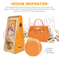 Imprimante à Ongles Automatique Professionnelle 3D Intelligente pour Impression d'Autocollants d'Art sur Ongles, Machine d'Impression de Vernis à Ongles 3D