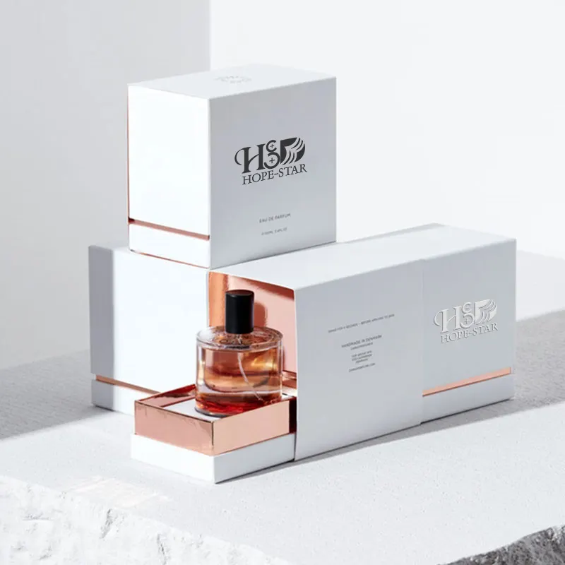Özel tasarım yapma boş manyetik hediye Paperbox parfüm şişesi kağıt ambalaj lüks parfüm kutusu