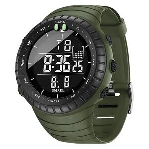 Reloj SMAEL de Cuarzo, Resistente al Agua, con Pantalla LED, Deportivo, Digital, de Pulsera, Modelo 1237 - Product Image 6