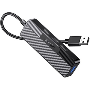 Adaptador Hub USB 4 en 1 Jokade, 1 Puerto USB 3.0 y 3 Puertos USB 2.0, Negro, JC009 K - Product Image 3