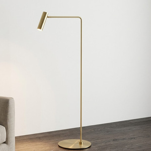 Lampe sur pied Novarizon Nordic Living Room Corner <span class=keywords><strong>Arc</strong></span>, design moderne, luxe, métal doré, fer plaqué, LED dimmable 3000K - Product Image 1