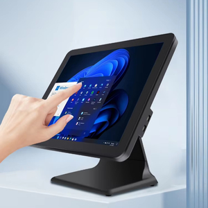 Ensemble complet 15.6 "Epos Caissier Machine PC Écran tactile unique Tout en un Pos Dispositif avec matériel <span class=keywords><strong>Imprimante</strong></span> thermique Scanner de codes à barres - Product Image 1