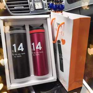 Tasse de voyage moderne à double paroi sous vide en acier inoxydable 304, simple et portable pour l'extérieur – Cadeau publicitaire en gros - Product Image 2