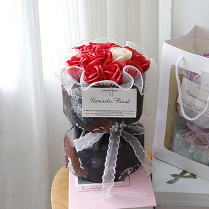 Jabón de Flores Eternas de Rosa, Ramo Hecho a Mano, Regalo <span class=keywords><strong>para</strong></span> el Día de San Valentín o Tanabata <span class=keywords><strong>para</strong></span> Chicas - Product Image 2