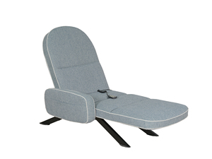 Canapé-lit pliant multifonctionnel électrique inclinable en tissu pour <span class=keywords><strong>fauteuil</strong></span> simple - Product Image 1