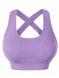 Ensemble de yoga sans couture pour <span class=keywords><strong>femme</strong></span>, taille haute, anti-transpiration, effet push-up, séchage rapide, avec soutien-gorge de sport, idéal pour la gym, le yoga, la course et l'entraînement - Product Image 4
