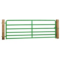 Puerta de Campo de Metal Galvanizado con Recubrimiento en Polvo, para Ganado Vacuno, Ovejas, Caballos, Animales, Corrales, Granjas, Cercas