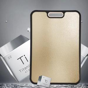 Tabla de cortar de paja de trigo y titanio cristalizado para cocina de alta calidad de nuevo diseño, tabla de cortar de doble cara para Cocina - Product Image 1