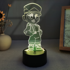 Figurine de combat dans la nature sauvage, Sergi Edgar, Modèle d'astronaute Alphonspat à sept couleurs changeantes avec contrôle tactile pour adolescents - Product Image 3
