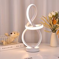 Lampe de bureau à led pour éclairage intérieur avec lampe tubulaire, design moderne, minimaliste, luxe, protection exe