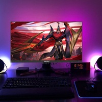 Weier 23.8" Inch LCD Monitor PC LED Flat Screen PC Desktop Monitor