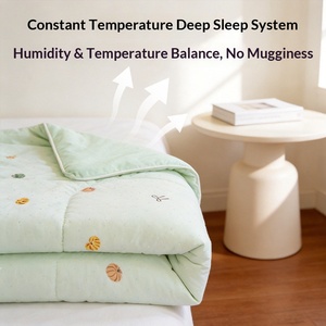 Manta de bebé suave, transpirable y refrescante de seda helada para verano, edredón infantil, manta para niños pequeños, venta al por mayor personalizada de fábrica, esencial para la siesta preescolar - Product Image 4