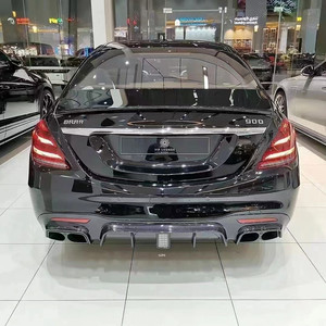 ชุดแต่งคาร์บอนไฟเบอร์ ZNDR สำหรับ Mercedes S-Class W222 รุ่น Brabs Style  ลิ้นกันชนหน้าแบบดิฟฟิวเซอร์ สปอยเลอร์ ติดตั้งเองได้ ปี 2013-2020 - Product Image 6