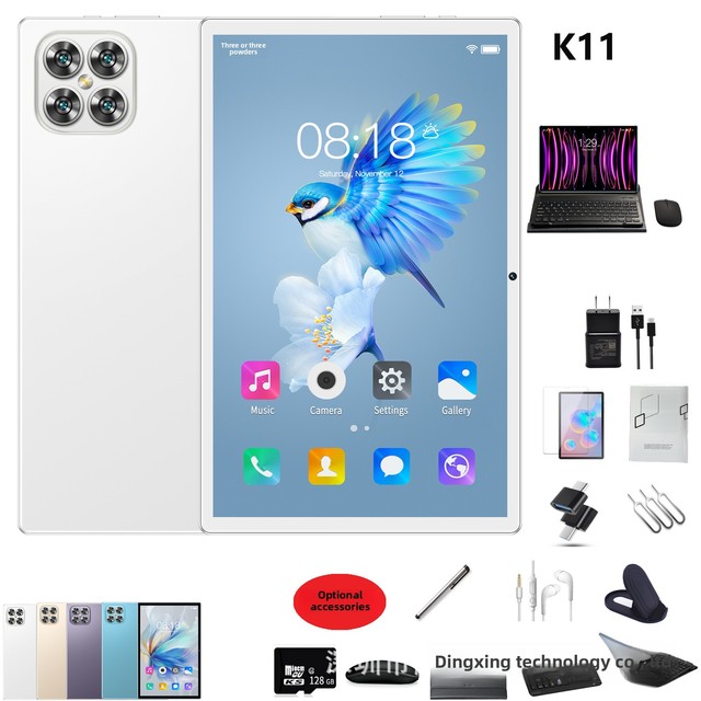 10.1-Inch Android 12 Smart Tablet with MTK Processor 32GB USB-C 4G for Gaming Video Watching Learning Indoor Use