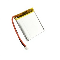 Baterai LN 3.7V Lithium Cobaltate 3C Daya Tinggi 1000mAh Baterai Lithium Polymer untuk Lampu Halaman LED Model 804250 500 Siklus