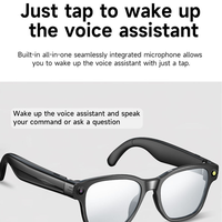 Nouvelles Lunettes Intelligentes IA 2026 avec Caméra 8MP, Enregistrement Vidéo, Traduction 20+ Langues, Appel Bluetooth et Lecture Musicale