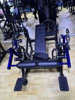 Appareil de musculation pour pont de hanche supine à charge par plaques, qualité supérieure, pour l'entraînement des fessiers en salle de sport