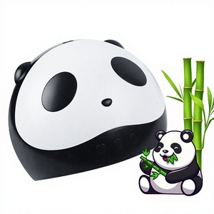 Vente flash Nouveauté <span class=keywords><strong>Lampe</strong></span> à ongles portable rechargeable professionnelle UV LED 36W en forme de panda mignon en plastique pour le séchage du gel - Product Image 1