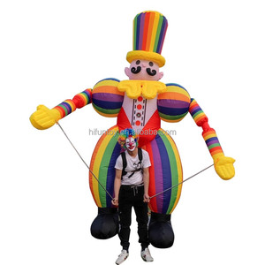 Funtoys-<span class=keywords><strong>Costume</strong></span> de marcheur <span class=keywords><strong>gonflable</strong></span> à bas prix, 1 pièce, quantité minimale de commande de clown, marionnette, <span class=keywords><strong>costume</strong></span> de cosplay pour défilé de carnaval - Product Image 3