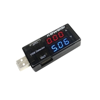 Probador de unidad flash USB Medidor de corriente y voltaje USB para pruebas convenientes