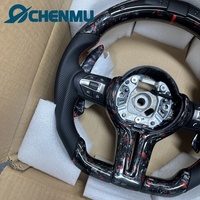 Volant en fibre de carbone forgée avec LED, fourni directement par l'usine, pour BMW F10 F30 F25 F16 F11 F12 F32 F20 F22 F31 F36 F40 F80 F18