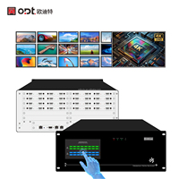 Conmutador de Matriz de Video Profesional 4K HD.MI 16x16, Conmutación sin Interrupciones HDCP EDID, Control LAN para Sala de Conferencias, Sistema AV