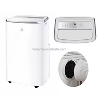 Climatiseur Portable Électrique Philippines 1HP Refroidissement/Chauffage Compresseur Ventilateur AC Blanc Refroidisseur de Glace Petite Taille Mobile Hôtel