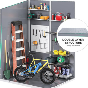 Waterpoof Durable Bicycle Shed Caja de almacenamiento al aire libre Casa de herramientas para uso al aire libre - Product Image 1