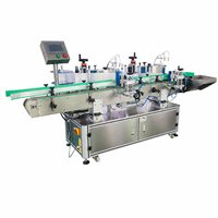 Machine d'étiquetage automatique pour bouteilles, pots, contenants et produits d'emballage en PET, HDPE, verre, métal et plastique