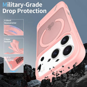 Funda Magnética de Lujo para Teléfono, Carcasa Mate Antigolpes, Proveedor Mayorista de Fundas para iPhone 17 Pro Max - Product Image 4