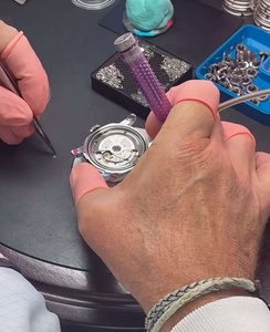 Montre Tonneau Ultra-Fine en Fibre de Carbone |   Montre-bracelet mécanique automatique squelette de luxe pour hommes 67-02 - Product Image 4