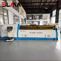 Cintreuse de tôles CNC à vitesse variable pour la production de cylindres de réservoirs d'huile, compatible avec différentes épaisseurs de tôles