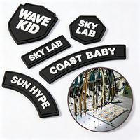 Personnalisé 3D PVC designer Patch Avion pvc Badges Caoutchouc fer sur les Patchs Pour Les Vêtements Sac À Dos Sacs