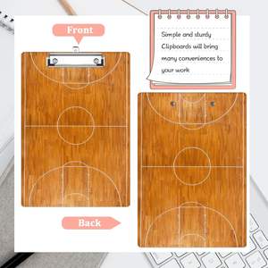 Cute <b>A4</b> Size Plastic Acrylic <b>Clipboards</b> Fashion Standard Teachers Social Workers Students Training Equipment China Model - Product Image 3