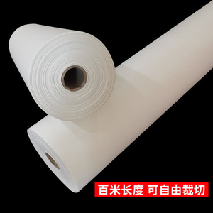 Shengxuan <b>Raw</b> Xuan <b>Paper</b> Roll 100m Long For Calligraphy Painting Practice Thick Durable White Color - Product Image 5