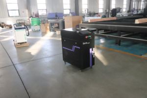 Nettoyeur laser à impulsions de 500 W de puissance maximale, machine de nettoyage laser rapide pour l'élimination de la rouille, des graffitis sur les façades, des traces de fumée et de suie - Product Image 4