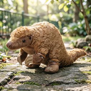 Juguete de Peluche de Animales Salvajes Hecho a Medida en Fábrica, Pangolín con Relleno de Algodón PP, 31cm-50cm - Product Image 5