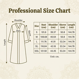 ชุดอาบายะปักเลื่อมอย่างเป็นทางการสำหรับผู้หญิง สั่งตัดได้ - Product Image 4