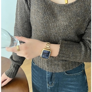 สายนาฬิกาโลหะหรูหรา รุ่น U Chain สแตนเลสสตีล สำหรับ <span class=keywords><strong>Apple</strong></span> IWatch 45 มม. Ultra 49 มม. S10 98765 - Product Image 4