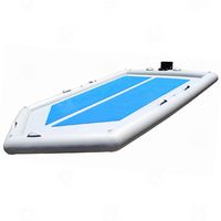 Plateforme Gonflable Flottante Durable à Vendre : Quai Gonflable pour Bateaux et Yachts avec Moteur