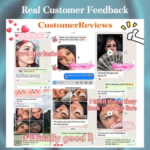 व्यक्तिगत आंखों की थोक कैशबैक थोक कश्मीरी मैट ब्लैक आईलैश एक्सटेंशन निजी लेबल की आपूर्ति करता है - Product Image 6