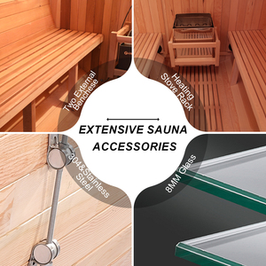<span class=keywords><strong>Sauna</strong></span> Tradizionale in Legno di Cedro Rosso, <span class=keywords><strong>Sauna</strong></span> Esterna Riscaldata <span class=keywords><strong>a</strong></span> <span class=keywords><strong>Legna</strong></span> con Stufa <span class=keywords><strong>a</strong></span> Canna Fumaria per Hotel e Villa - Product Image 4
