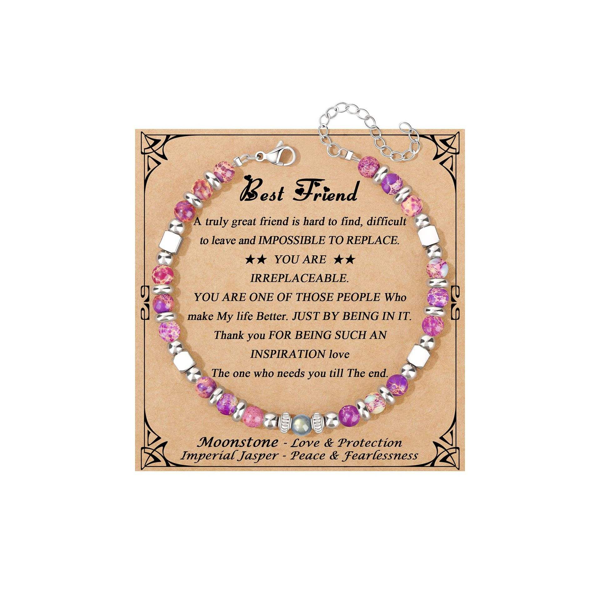 Card  6+ Emperor Stone Bracelet