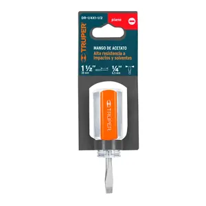 Master con 72 unità cacciavite a testa piatta 1/4 'x 1-1/2' impugnatura in acetato, Truper - Product Image 2